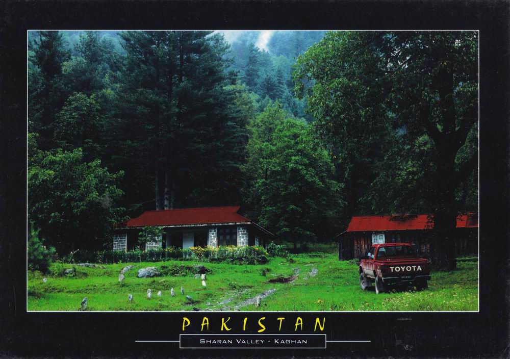 (image for) Pakistan Beautiful Postcard Sharan Valley